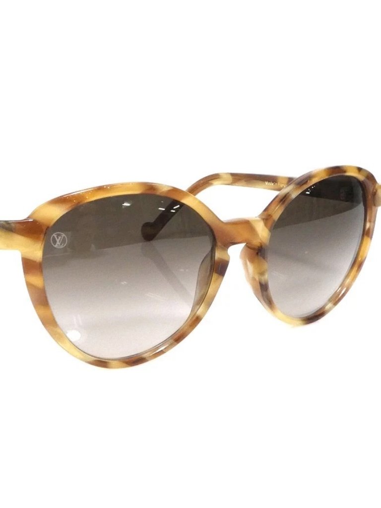Auth Louis Vuitton Sunglasses Brown Plastic - R10897a